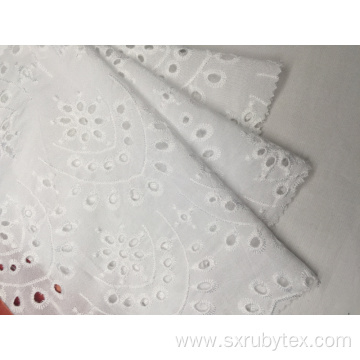 30s Rayon Challis Solid Embroidery Fabric